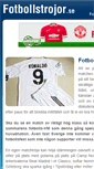 Mobile Screenshot of fotbollstrojor.se
